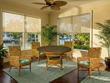 Vanatu Rattan 5 Pc Dining Set with Arm Chairs from Capris Furniture Model TB310-5PC-ARMS-SET
