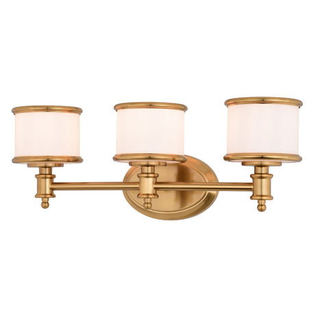 Natural Brass 23" 3 Light Vanity
