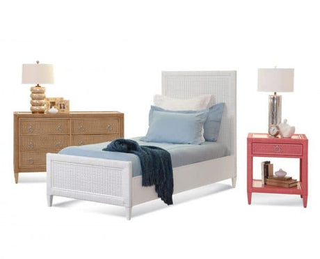 Naples Wicker and Rattan Twin Headboard Model 807-020H by Braxton Culler