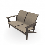 Wexler Outdoor MGP Sling Chat Two-Seat Loveseat by Telescope Casual Model 2244-6W40