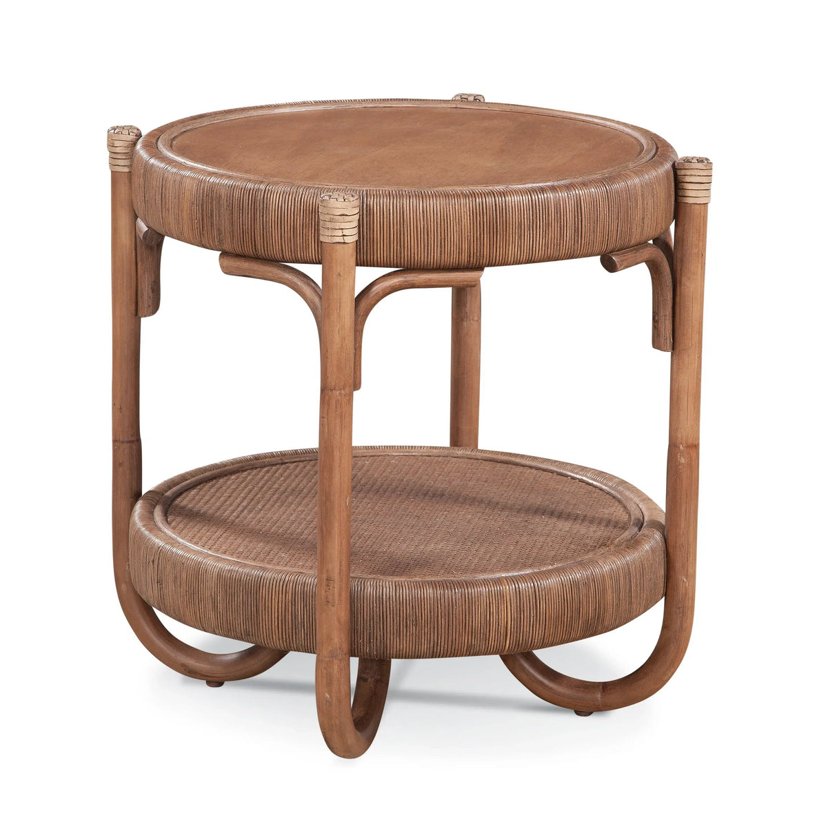 Willow Creek Rattan Round End Table Model 1024-022