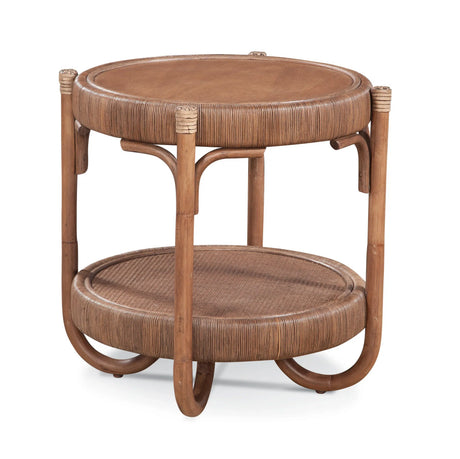 Willow Creek Rattan Round End Table Model 1024-022