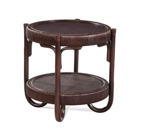 Willow Creek Rattan Round End Table Model 1024-022